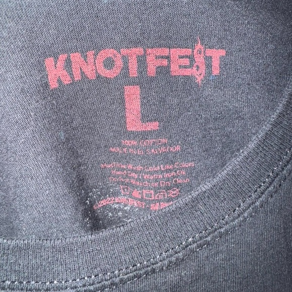 Black Tee with Green Skull Design - Picture 2 of 4